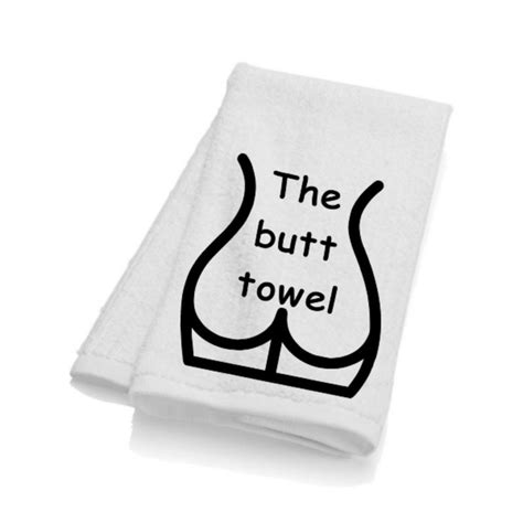 The Butt Towel Funny Bachelor Party Gift Idea Boyfriend Gift Etsy