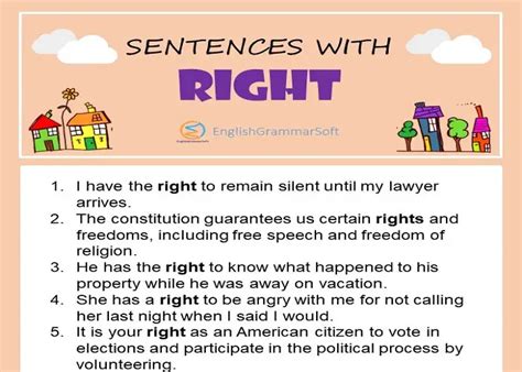 55 Example Sentences With Right Englishgrammarsoft