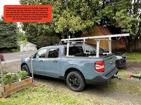 Elevate Outdoor Aluminum Universal Over Cab Truck Rack Installed