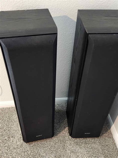Sony Ssf 5000p Floorstanding Speakers With 8 Driver Speakers