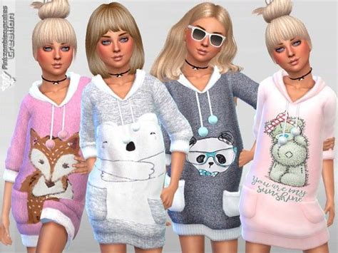 The Sims Resource Child Sweaters Collection 05 By Pinkzombiecupcakes