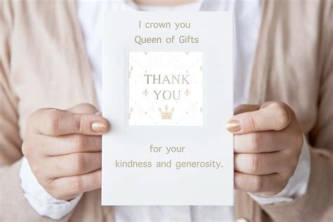 Baby gift thank you cards should be sent out as soon as possible after the event. Creative Wording Examples for a Baby Shower Thank You Card | LoveToKnow