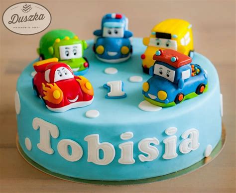 They contain a fridge, washer, and oven, making them exciting for kids. Pin by Roksana on Tort urodziny chłopiec | Baby birthday ...