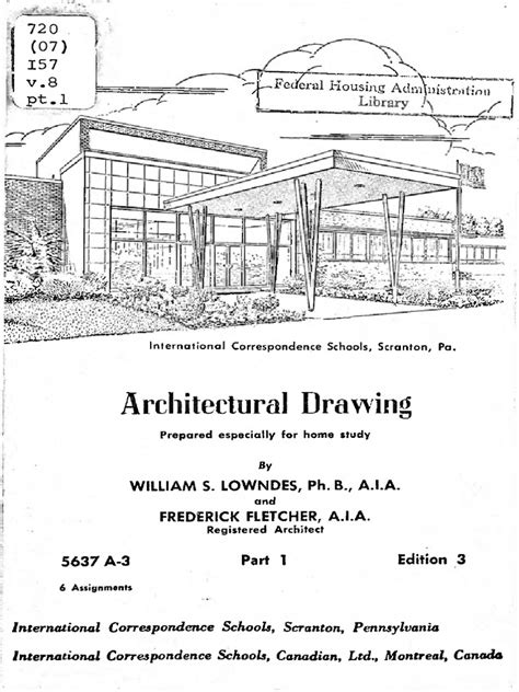 Architectural Drawing Part 1 Pdf Drawing Crafts