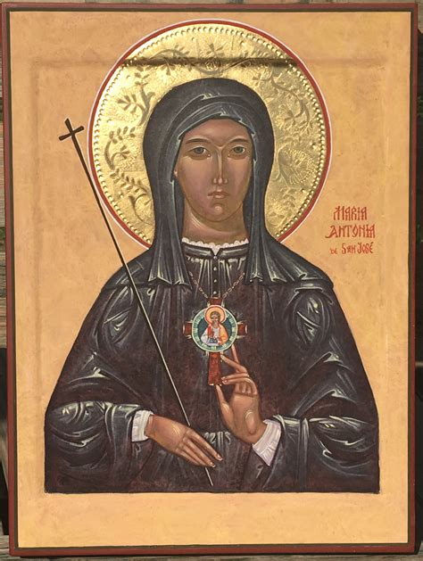 Icono Maria Antonia De San Jose 30 Cm Laudate Icons