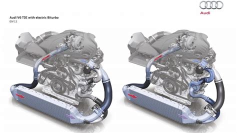 Audi Reveals Electric Bi Turbo V6 Diesel Engine