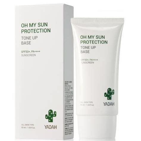 This item:yadah oh my sunscreen spf35/pa 50ml 1.69fl.oz. Yadah, Oh My Sun Protection Tone Up Base (Przeciwsłoneczna ...