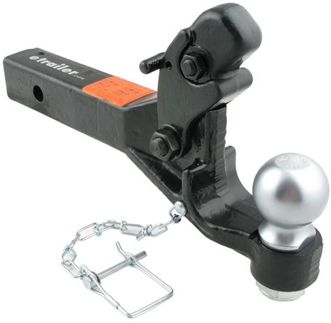 Pintle Hook Combo 2 516 Ball With 2 Shank 12k Tow Ready Ball Mounts