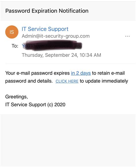 Hi Everyone I Received This Email From It Support This Morning Is It