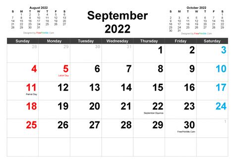 Calendar Month September 2022 Month Calendar Printable