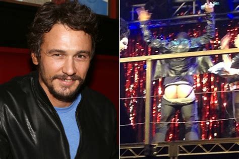 james franco flashes butt in the name of charity page six