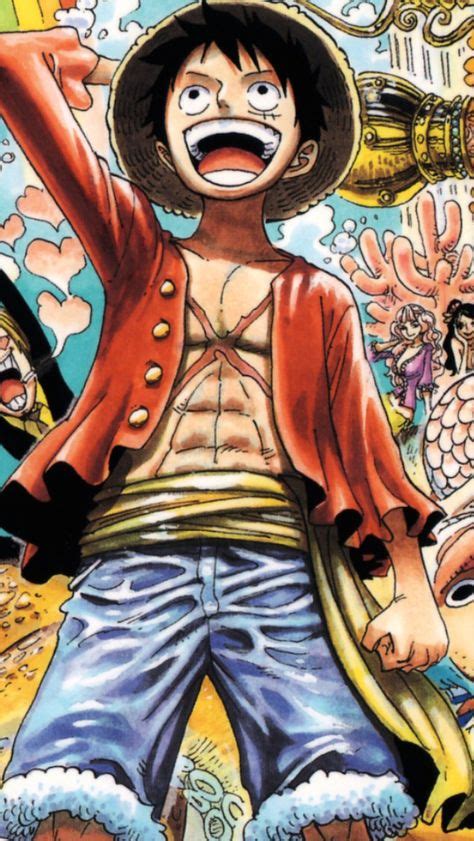 Luffy Arrives At Fishmen Island One Piece Manga One Piece Luffy