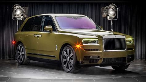 Rolls Royce Cullinan Shines In New Bespoke Color Options