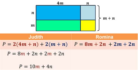 Múltiples Representaciones Algebraicas Del Perímetro Matemáticas