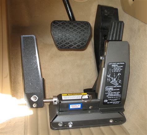 The Mpd Left Foot Gas Pedal