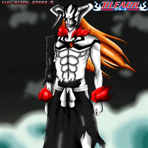 Bleach Ichigo Kurosaki Hollowfied By Evil Black Sparx 77 On Deviantart