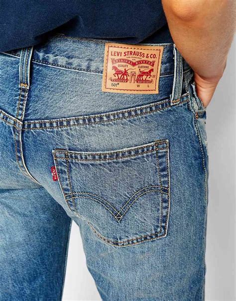 Image 4 Of Levis 501 Boyfriend Jeans In Vintage Wash Mens Jeans Levis