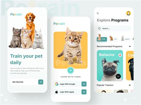 20 Awesome Pet App Ui Design For Inspiration Smashfreakz
