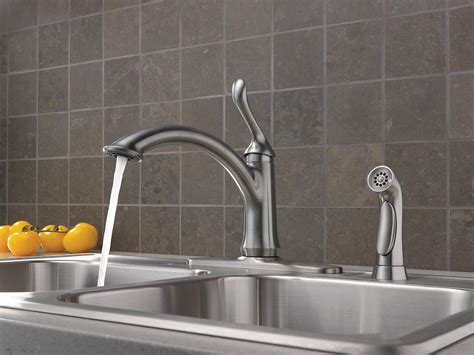 Check spelling or type a new query. Delta 4453ARDST Linden SingleHandle Kitchen Faucet with ...