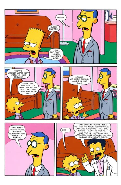 Simpsons Comics Chapter Page