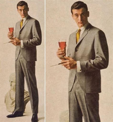 Continental Suit A Popular Suit For Men That Was Cut Differently To
