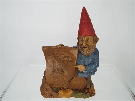 Sold Vintage 1994 Tom Clark Gnome Figurine Great Seal Of Michigan