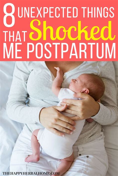 Unexpected Things That Completely Shocked Me Postpartum I Had No Idea