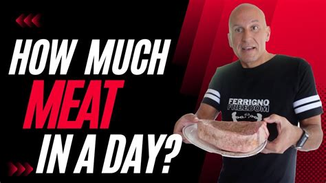 Viewer Question What Do You Eat How Much Meat Do You Eat In A Day Youtube