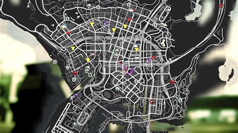 31 Gta 5 Map With Icons Maps Database Source