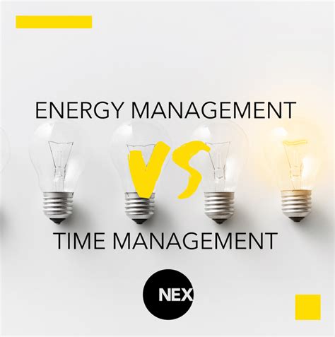Energy Management Vs Time Management — Gnowbelearn™
