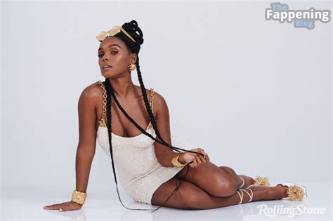 Janelle Monae Sexy And Topless Rolling Stone Magazine 9 Photos