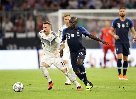 Francia se mide a alemania en el grupo f de la uefa euro 2020. UEFA Nations League: Alemania vs Francia, de la Liga de ...