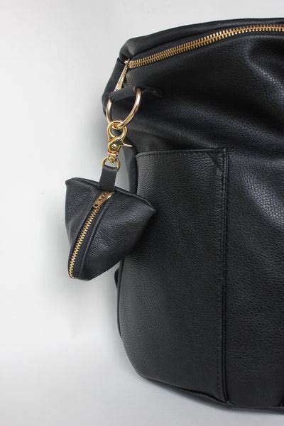 Triangle Zipper Pouch Lux And Leather