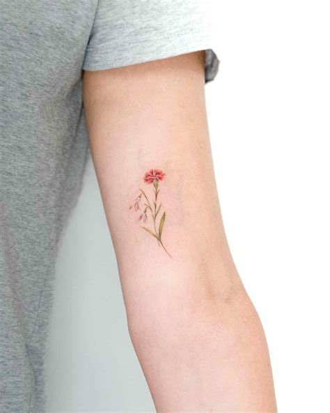 101 Best January Birth Flower Tattoo Ideas That Will Blow Your Mind