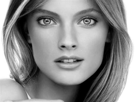 Beauty Black And White Blond Eyes Face Image 273270