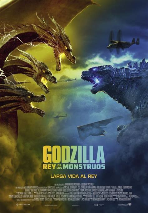 In a time when monsters walk the earth, humanity's fight for its future sets godzilla and kong on a collision course that will see the two most powerful forces of nature on the planet collide in a spectacular battle for the ages. Godzilla: Rey de los monstruos (2019) - Película eCartelera