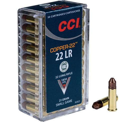 Cci 22 Long Rifle Copper Hollow Point 50box 11232565