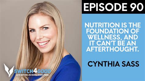 3x New York Times Best Selling Author And Dietician Cynthia Sass Youtube