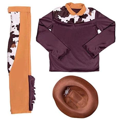 Ride Em Cowgirl Halloween Costume Western Outlaw Sheriff Brown