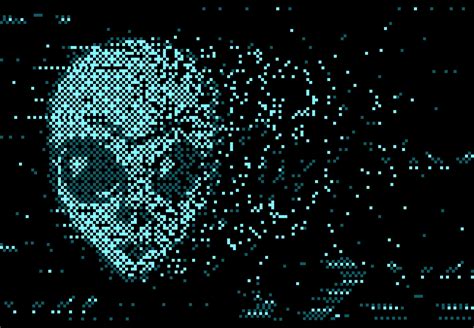 Glitch Screen Distortion With Pixel Noise Alien 23511765 Vector Art At