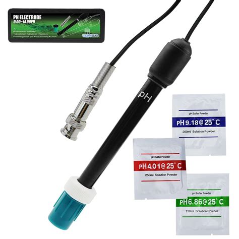 Ph Elektroden Sonde Ph Meter Mit Austauschbarem Bnc Anschluss