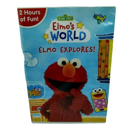 Sesame Street Elmos World Elmo Explores Dvd 2018 495 Picclick