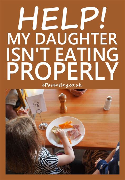 My Daughter Is Not Eating Properly