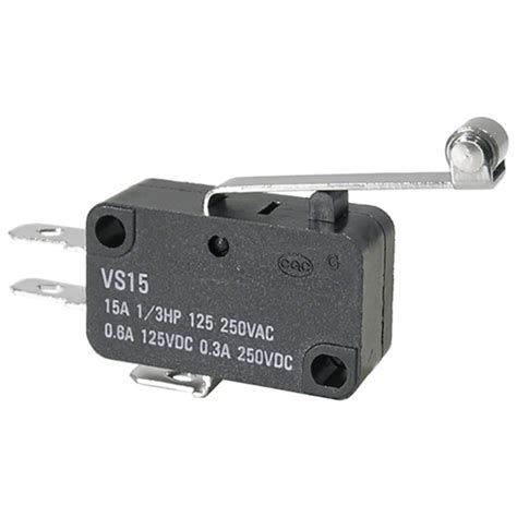Vs15 Micro Switch With Roller Lever 15a 13hp 125250vac Hardcore