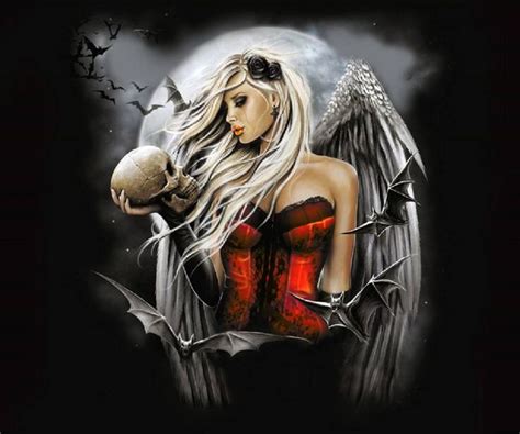 Goth Angel Beautiful Dark Art Gothic Fantasy Art Dark Fantasy Art