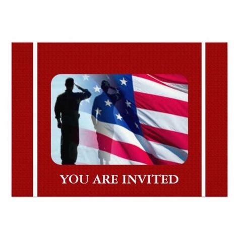 At least 5 sentence for each, don't have to be long, short 5 sentences for each subject. Patriotic American Flag with Veteran Soldier Invitation | Zazzle.com | Memorial day, American ...