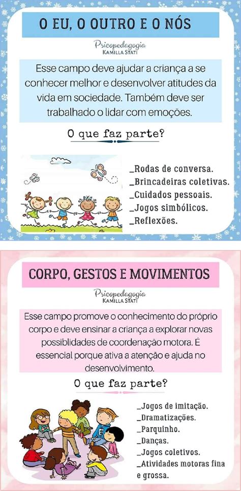 CAMPOS DE EXPERIÊNCIAS BNCC Educação Infantil II
