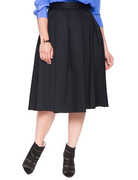 Studio Midi Skirt Womens Plus Size Skirts Eloquii Midi Skirt