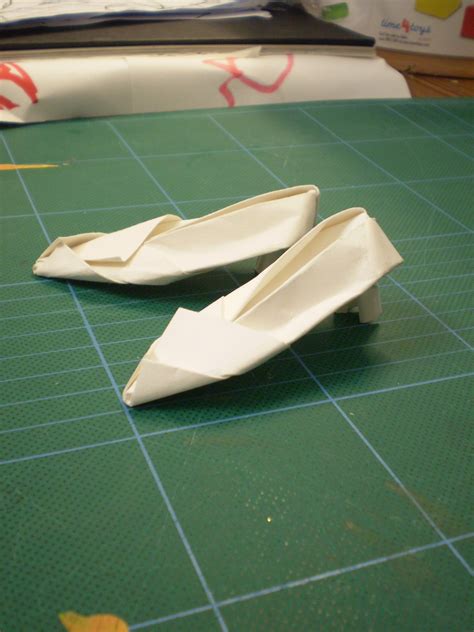 Origami High Heel Shoes Paper Shoes Origami Shoes Origami