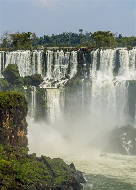 Iguazu Falls In Argentina Stock Image Image Of Brasil 83443587